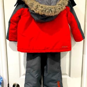 OshKosh size 4 snowsuit boys